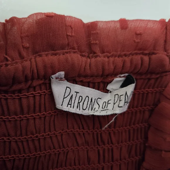 Patrons of Peace Rust Maxi Dress - Picture 2 of 3